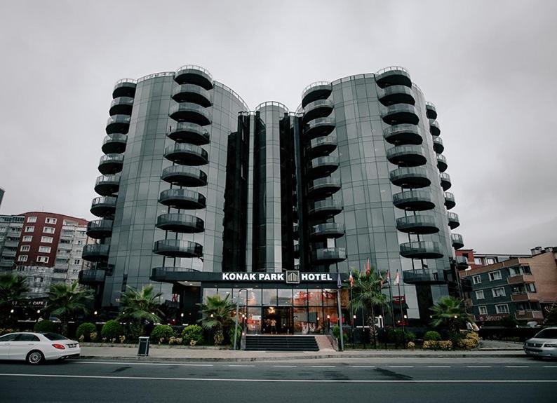 Konak Park Otel Yomra Trebizonda Exterior foto